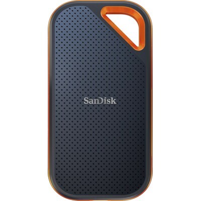 SanDisk Extreme Pro Portable SSD 4 TB V2 - USB-C 3.2 Gen2 IP55 wasserresistent Image