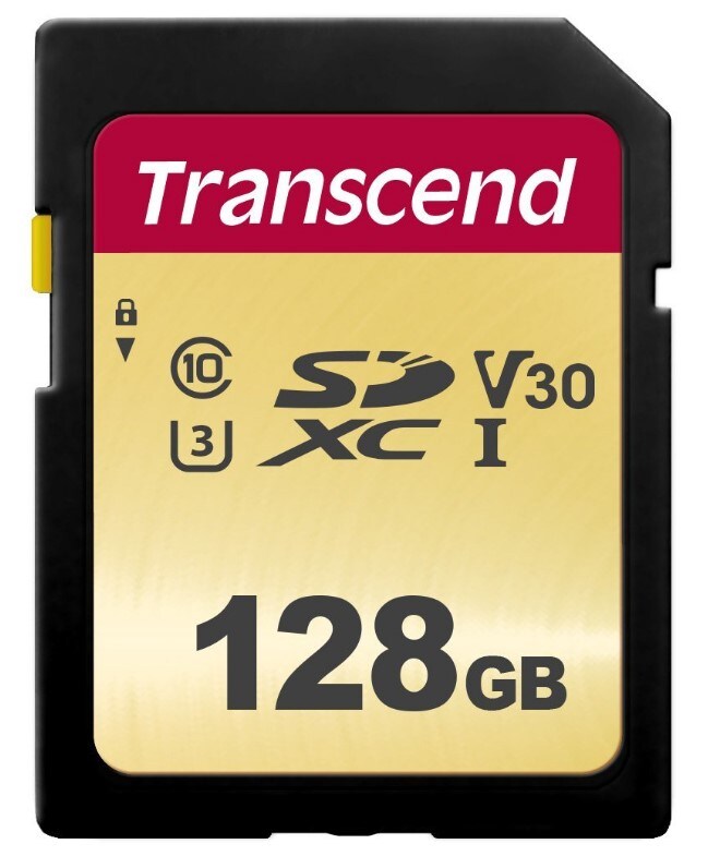 Transcend 128GB UHS-I U3 SD SDXC Klasse 10 Image