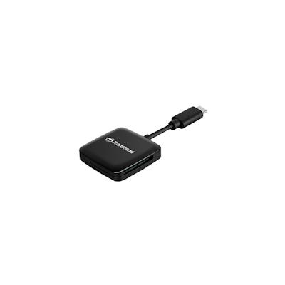 Transcend RDC3 Kartenleser USB 3.2 Gen 1 (3.1 Gen 1) Type-C Schwarz Image