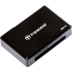 Transcend RDF2 Externer Speicherkartenleser USB-A (USB 3.1 Gen 1) Schwarz TS-RDF2 Image