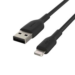 Belkin CAA002BT0MBK Lightning-Kabel 0,15 m Schwarz Image