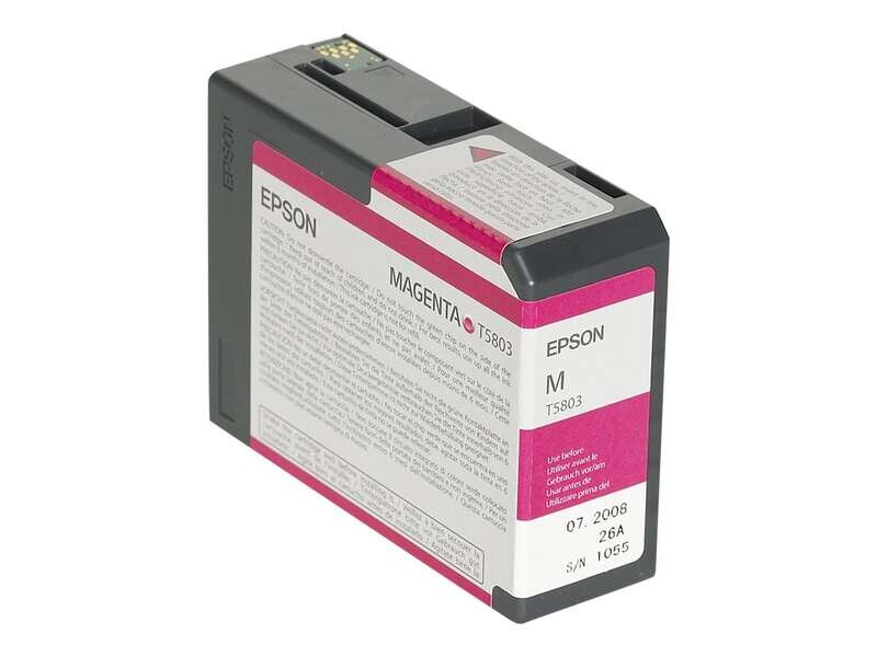 Epson Original T5803 Druckerpatrone magenta 80ml (C13T580300) Image