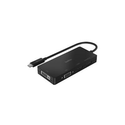 Belkin AVC003BTBK Schnittstellen-Hub USB 3.2 Gen 1 (3.1 Gen 1) Type-C Schwarz