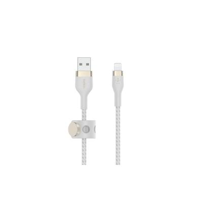 Belkin CAA010BT2MWH USB Kabel 2 m USB A USB C/Lightning Weiß Image