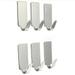 Pianpianzi Cute Coat Hanger Wall Outdoor Stick on Hooks for Lights Adhesive Coat Hooks for Kids Stainless Self Kitchen Holder Adhesive Door Steel Hanger Home 6PCS Wall Hook Housekeeping & Organizers