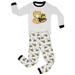 Elowel 2-Piece Cotton Pajama Set Gray - Bulldozer (Baby Little & Big Boys)