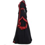 Womens Renaissance Dress Medieval Costume for Women Halloween Costumes Midevil Faire Gothic Cosplay Retro Gown