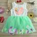 Hunpta Splice Lace Heart Girl Dress Kids Tutu Party Princess Flower Baby Tulle Toddler Girls Dress&Skirt