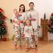 ROAONOCOMO Christmas Family Matching Pajamas Set Christmas Tree Car Pajamas Baby Kids Women