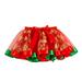 ZMHEGW Baby Girl Dress Summer Kids Christmas Dance Party Cartoon Tulle Skirt Ballet Skirts Girl Clothes 2-4 Years