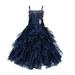 Ekidsbridal Rhinestone Organza Layers Flower Girl Dress Princess Dresses Special Occasion Dresses Pageant Dresses Ballroom Gown Toddler Girl Dresses Easter Summer Dresses Birthday Girl Dress 164S