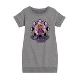 Monster High - Clawdeen Wolf & Moon Phases - Toddler & Youth Girls Fleece Dress