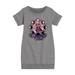 Monster High - Clawdeen Wolf & Moon Phases - Toddler & Youth Girls Fleece Dress