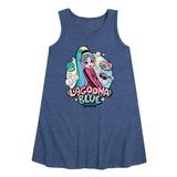 Monster High - Lagoona Blue Bubbles - Toddler and Youth Girls A-line Dress