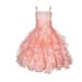 Ekidsbridal Rhinestone Organza Layers Flower Girl Dress Princess Dresses Special Occasion Dresses Pageant Dresses Ballroom Gown Toddler Girl Dresses Easter Summer Dresses Birthday Girl Dress 164S