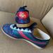 Gucci Shoes | Authentic Gucci Falacer Lurex Gg Web Stripe Sneaker Bee Blue Size 8.5 Men's | Color: Blue/Gold/Green/Red | Size: 8.5