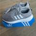 Adidas Shoes | Adidas Big Boy Shoes | Color: Gray/White | Size: 6b