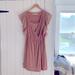 Madewell Dresses | Madewell (Hi Line) Dress | Color: Pink/Tan | Size: Xs