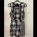 Giani Bernini Dresses | Black And White Houndstooth Tweed Dress | Color: Black/White | Size: S