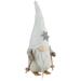 Northlight Seasonal 12" Winter Ski Gnome w/ Snowflake Hat Christmas Tabletop Decoration Wood in Brown | 13 H x 5 W x 4.5 D in | Wayfair