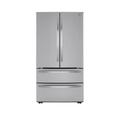 LG 36" Counter Depth French Door Refrigerator 23 cu. in Black/Gray/White | 68.375 H x 35.75 W x 28.75 D in | Wayfair LMWC23626S
