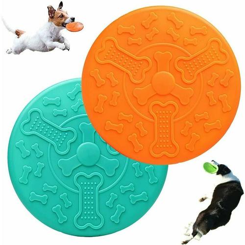 Frisbee-Hundespielzeug, 2-Scheiben-Hundespielzeug, Hunde-Frisbee, Hundespielzeug-Frisbee, für