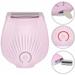 GIXUSIL Electric Shaver for Women Smooth and Silky Razor on the Move Rechargeable Portable Trimmer Removal Device for Wet/Dry Shaver for Armpit of the Legs of the Face (Pink)