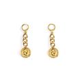 Invicta Mayamar Women's Earrings. 24K Gold Plated (MM-00162)