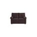 Ebern Designs Uhome 3Pcs Sofa For Living Room Fabric Couch Traditional Chesterfield Style, Nail Head Accents Linen in Brown | Wayfair