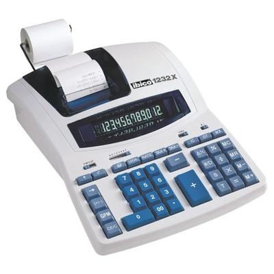 Druckender Tischrechner »1232X« weiß, Ibico, 23x7.5x30 cm