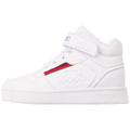 Sneaker KAPPA Gr. 20, rot (white, red) Kinder Schuhe Sneaker