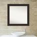 Red Barrel Studio® Accent Bronze Bathroom Vanity Non-Beveled Wall Mirror Plastic | 31 H x 31 W in | Wayfair 0C41B9AD7961490387A2068E832AB3F9