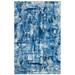 Blue/Gray 72 x 48 x 0.41 in Area Rug - 17 Stories Selene Abstract Machine Tufted Polyester Area Rug in Polyester | 72 H x 48 W x 0.41 D in | Wayfair