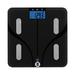 Weight Watchers by Conair Bluetooth Body Analysis Scale in Black | 13.5 H x 14.25 W x 2.25 D in | Wayfair WW930ZF