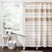 Lush Decor Malaika Stripe Shower Curtain
