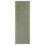 Furnish My Place Modern Indoor/Outdoor Commercial Solid Color Rug - Green 5 x 14 Runner Pet and Kids Friendly Rug. Made in USA Area Rugs Great for Kids Pets Event Wedding
