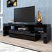 Modern TV Stand with Remote Control Lights