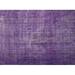Ahgly Company Indoor Rectangle Contemporary Bright Purple Persian Area Rugs 2 x 5