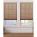 Cordless Light Filtering Pleated Shade Camel - 30 x 72 in.