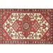 Ahgly Company Indoor Rectangle Traditional Red Persian Area Rugs 6 x 9