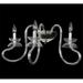 Meyda 174424 20 in. Miro 3 Light Wall Sconce Crystal & Chrome