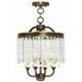Transitional Four Light Chandelier-Hand Painted Palacial Bronze Finish Bailey Street Home 218-Bel-1764573