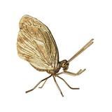 Yoone Ant Sculpture Handicraft Corrosion Resistance Alloy Gold Color Ant Butterfly Ornament for Home