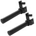 Weight Plate Holder Attachment Power Cage Rack for Power Rack Weight Plates Storage Fit 2-inch Weight Plates - in Pair