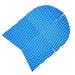 4 Pieces Adhesive slip EVA Dog Traction Pad Deck Tail Pad for Paddleboard Longboard Surfboard - Sky Blue