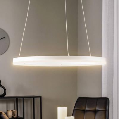 Arcchio LED-Hängeleuchte Albiona, weiß, 1 Ring, Ø 60 cm Image