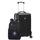 Mojo Licensing MLB Houston Astros 24 x 15 x 9.5 Black Polycarbonate Hardshell Suitcase Set (2-Bag) | MLHOL104_BLACK