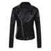 ZIZOCWA Insulated Vest For Women Bear Cardigan For Women Womens Long Sleeve Leather Jacket Motorcycle Leather Jacket Pu Leather Jacket Fashion Womens Jacket Open Front Trench Coat Women