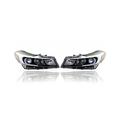 Headlight - Compatible/Replacement for 17-18 Kia Forte/5/LX (Korea Built) - Halogen Without LED Daytime Running Light - Pair Left Driver + Right Passenger Set - 92102A7700 92101A7700 - CAPA