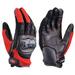 Daytona Henry Begins Motorcycle Mesh Gloves M Size Carbon Protector Touch Panel Compatible Spring Summer Palm Genuine Leather Carbon Mesh Gloves HBG-116 Red 25924